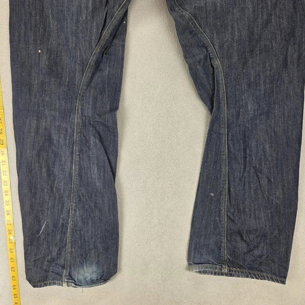 Vintage Levis Engineered Jeans Mens 36x32 Blue Buckle Back Twisted Dark Wash